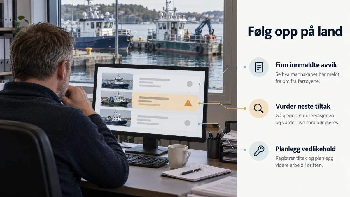 Flåtestyring for små rederier: se hvilke båter du må følge opp først